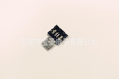 USB-MICRO公+A母無(wú)鐵殼超薄轉(zhuǎn)接頭